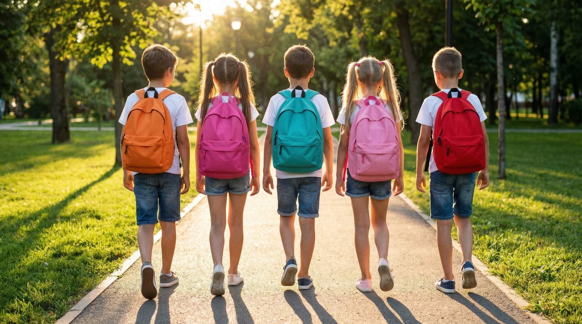 Children's Backpack Strain